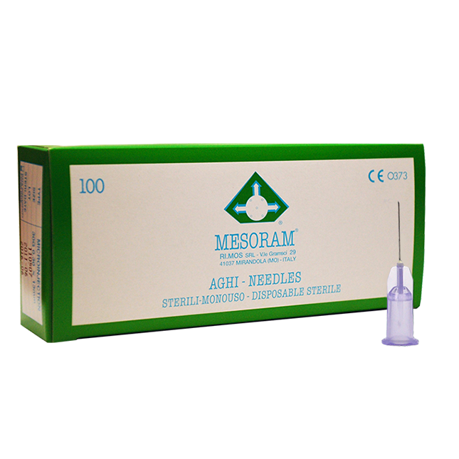 Иглы Инъекционные 30 G - 0,3 Х 13 Мм: 1 у. Mesoram 