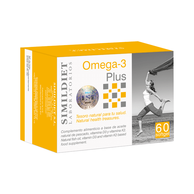 Omega-3 Plus: 60 капсул - 1743,75₴