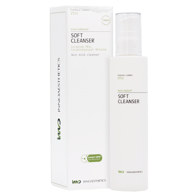 INNOAESTHETICS Soft Cleanser: 3 гр - 200 мл - 500 мл