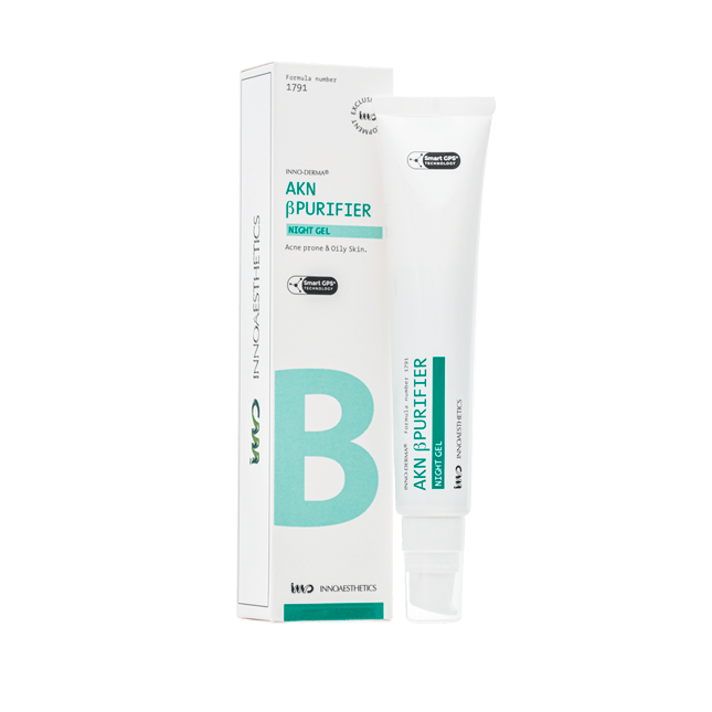 Akn Βpurifier Night Gel: 4 гр - 50 гр - 318,75₴